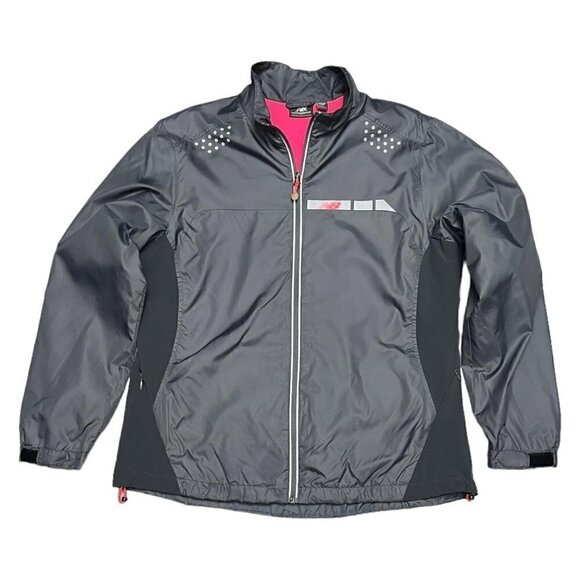 New Balance Lightweight Designer RUNNING Outdoor Activewear Jacket - Large - Picture 2 of 5